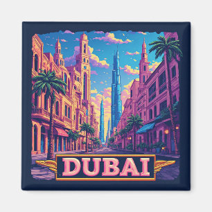 🧲 Dubai Urlaubs-Souvenir für Reisende 🌴 Magnet