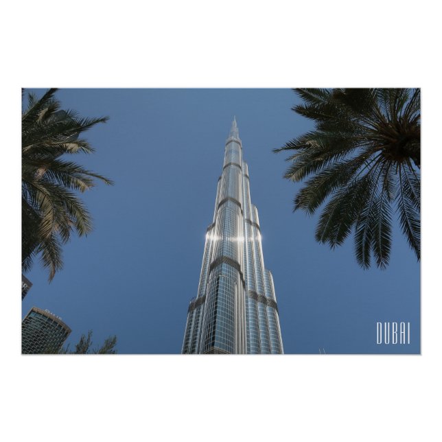 Dubai VAE Burj Khalifa Poster (Vorderseite)