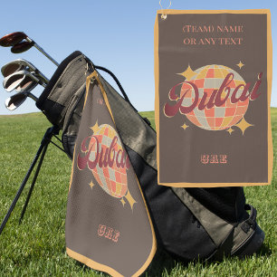 Dubai VAE Golfen Golfer Golfhandtuch