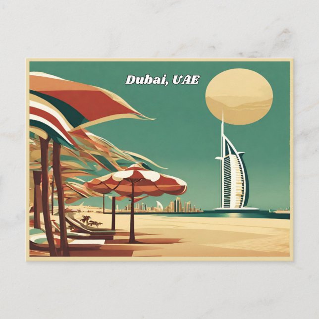 Dubai, VAE Postkarte (Vorderseite)