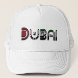 Dubai VAE Typografie Nur eleganter Text Truckerkappe