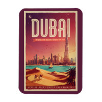 Dubai Vereinigte Arabische Emirate Nacht Skyline I