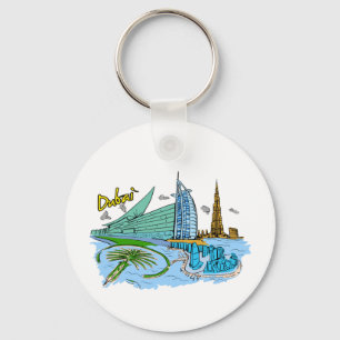 Dubai - Vereinigte Arabische Emirate.png Schlüsselanhänger