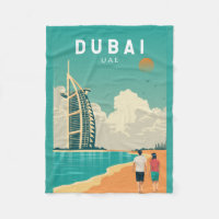 Dubai Vereinigte Arabische Emirate Retro Travel Ar