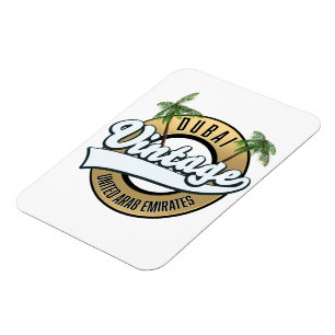Dubai Vintage Vereinigte Arabische Emirate  Magnet