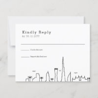 Dubai Wedding | Stylisierte City Skyline UAWG