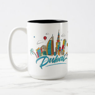 Dubai Zweifarbige Tasse