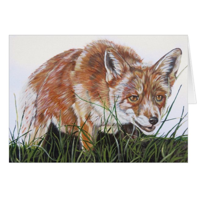 Dubbele kaart Vos. (Vorderseite (Horizontal))