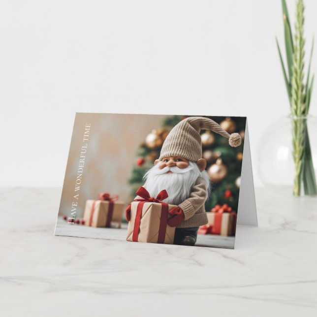 Dubbele wenskaart karte (Vorderseite)