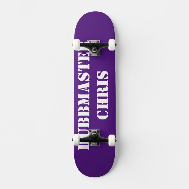 DUBBMASTER CHRIS SKATEBOARD / ZWISCHENPIXTUR (Vorderseite)