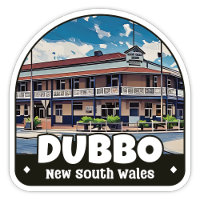 Dubbo, NSW Australia-Aufkleber