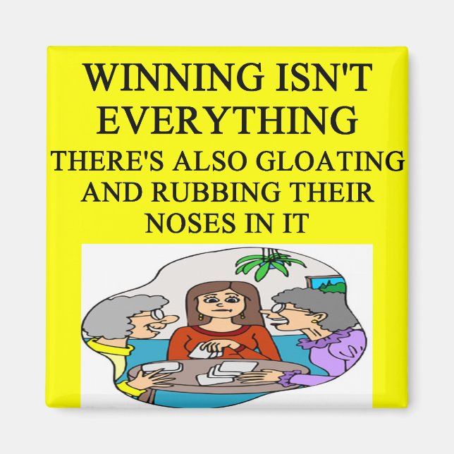 Dublettenbrücke und Spielerwitz Magnet (Vorne)