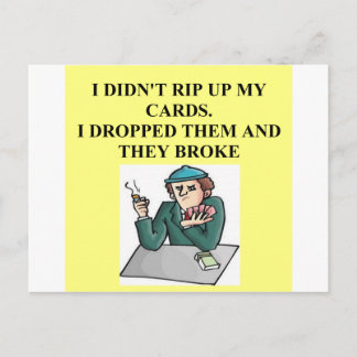 Dublettenspieler Postkarte