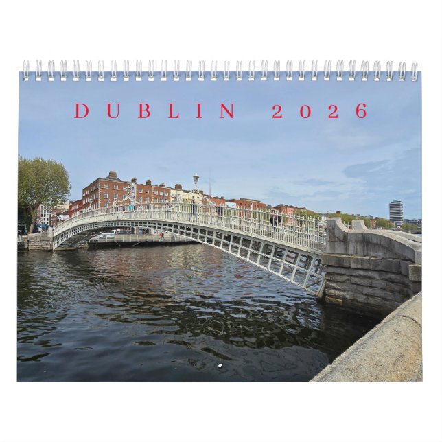 Dublin 2026 calendar kalender (Titelbild)