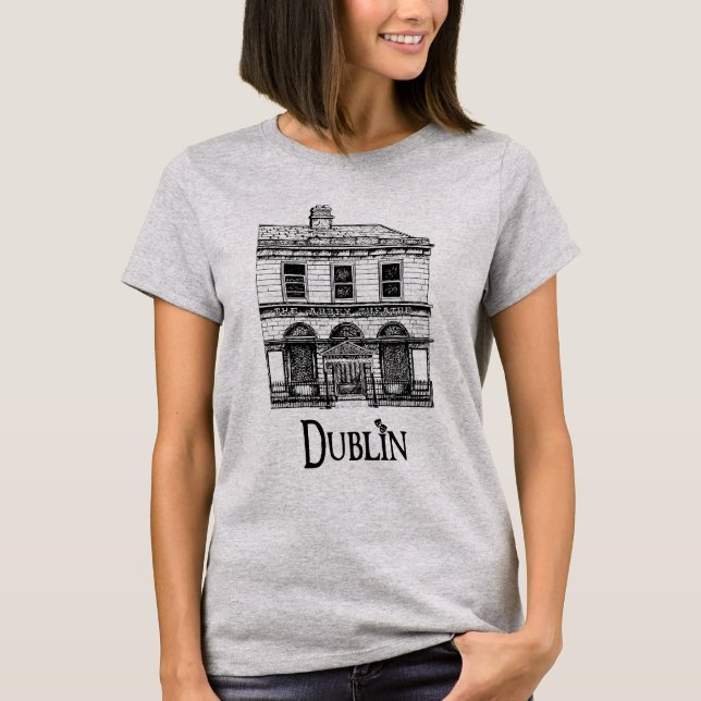 Dublin - Altes Abbey Theater T-Shirt (Vorderseite)