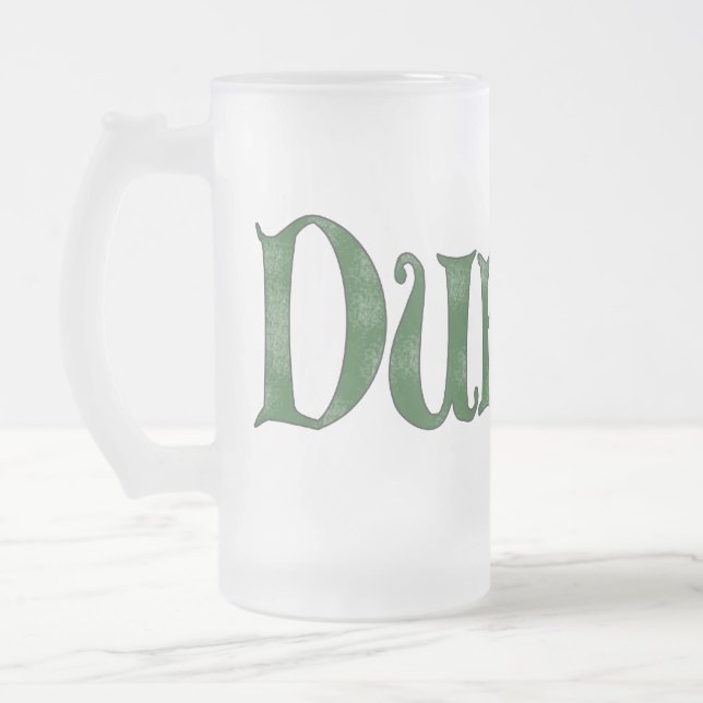 Dublin Beer Stein Mattglas Bierglas (Links)