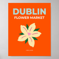 Dublin Blumen Market Orange Niedlich Preppy Floral
