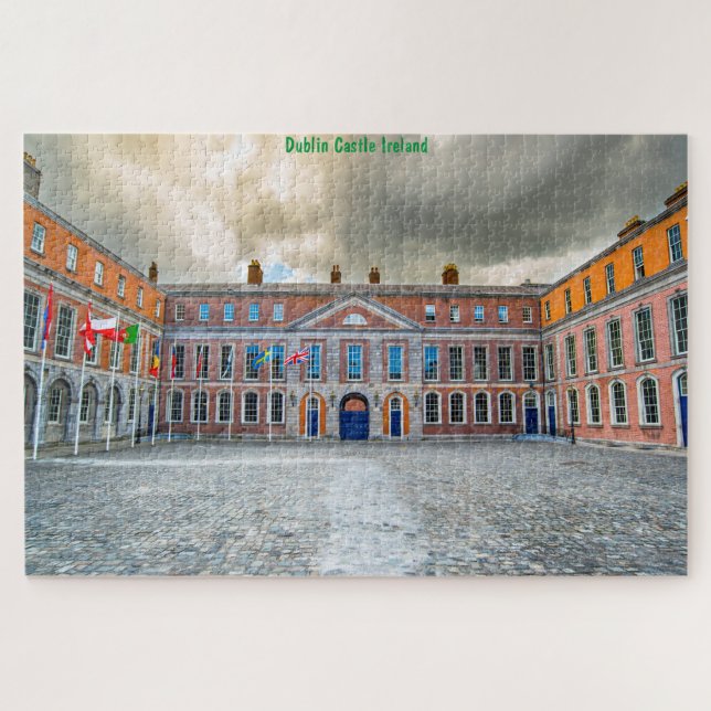 Dublin Castle Irland Puzzle (Horizontal)