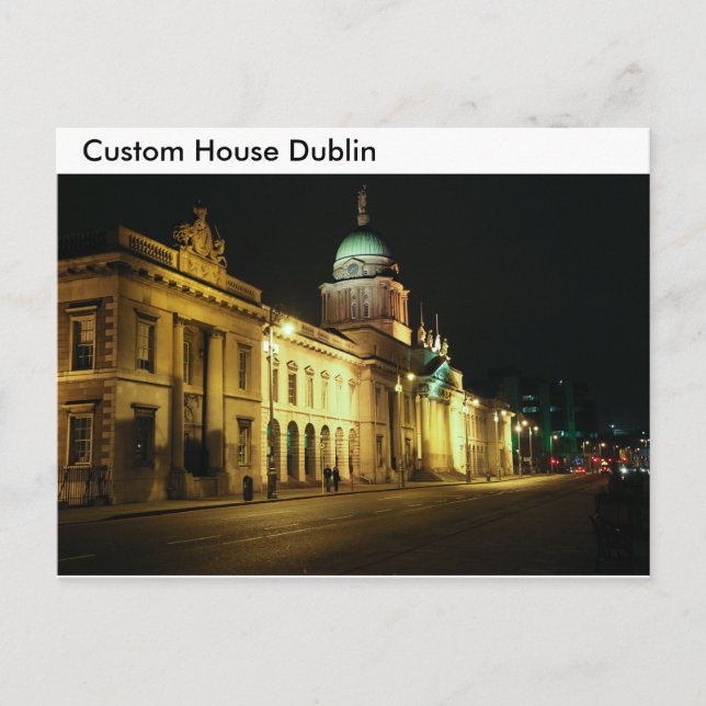 Dublin City Image for Postcard Postkarte (Vorderseite)