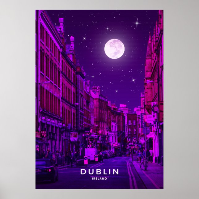 Dublin City Poster (Vorne)