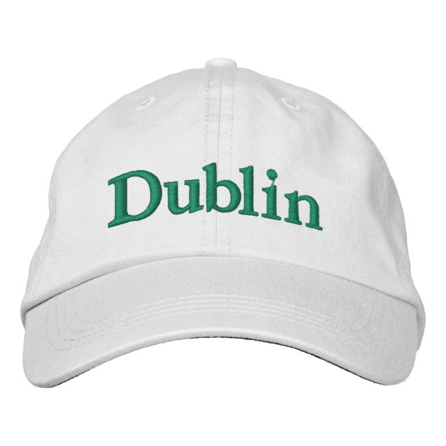 Dublin City Pride Bestickte Baseballkappe (Vorderseite)