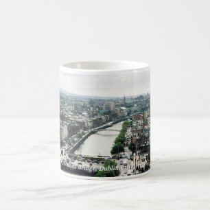 Dublin city skyline & O'Connell Bridge Irland Tasse