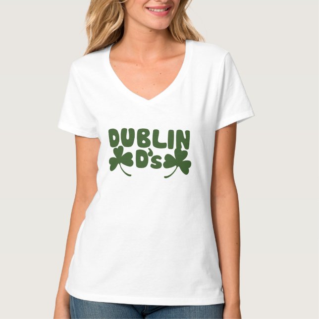 Dublin Ds Irish Spaß T-Shirt (Vorderseite)