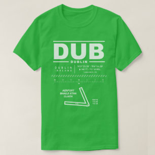 Dublin-Flughafen TOLLPATSCH T - Shirt
