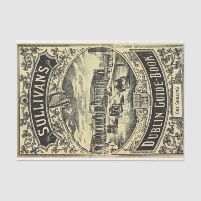 Dublin-Führer Seidenpapier (Vorderseite)