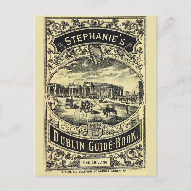 Dublin Guide Personalisiert Postkarte (Vorderseite)