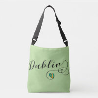 Dublin-Herz-kundengerechte Tasche, Irland-Iren