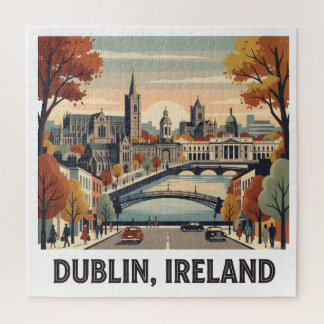Dublin im Herbst Puzzle