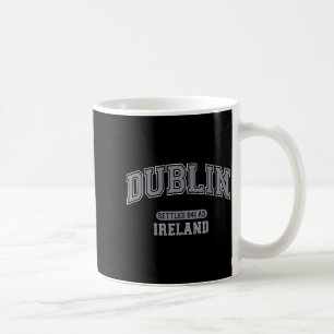 Dublin Irland besiedelt 841 n. Chr. vintage Sport Kaffeetasse