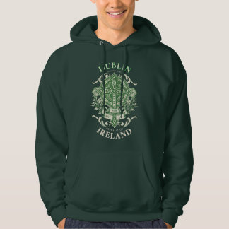 Dublin Irland Irische keltische Kreuz Hoodie