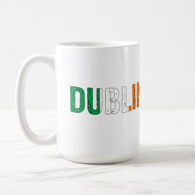 Dublin Irland Kaffeetasse (Links)