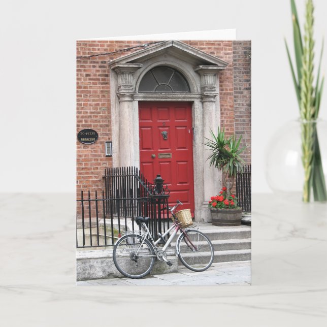 Dublin, Irland Karte (Vorderseite)