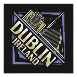 Dublin Irland Poster