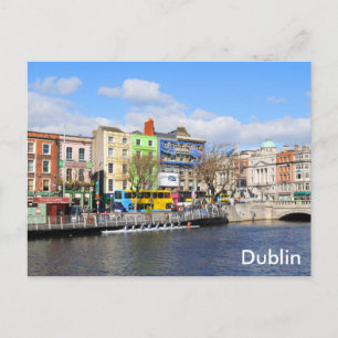 Dublin. Irland Postkarte