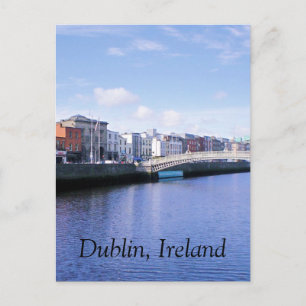 Dublin, Irland Postkarte