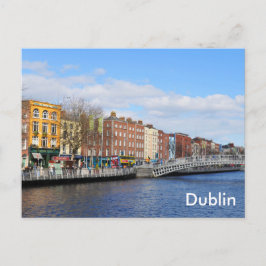 Dublin. Irland Postkarte