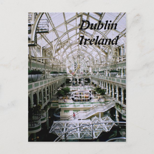 Dublin, Irland Postkarte (Vorderseite)