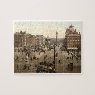 Dublin Irland Straßenbild Anfang 1900er Jahre Puzz Puzzle