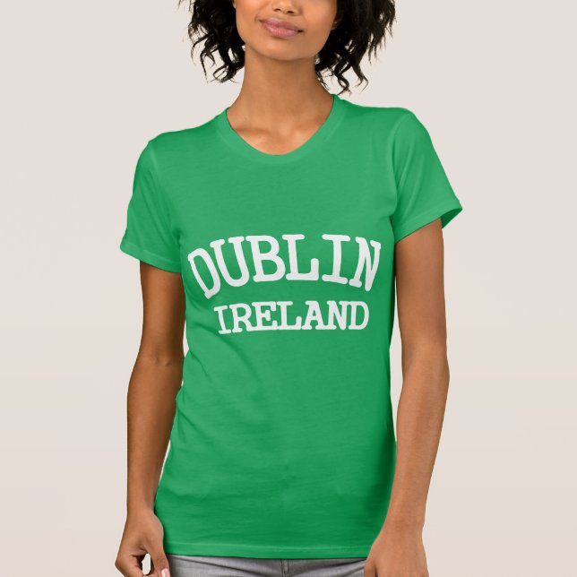 Dublin Irland T-Shirt (Vorderseite)