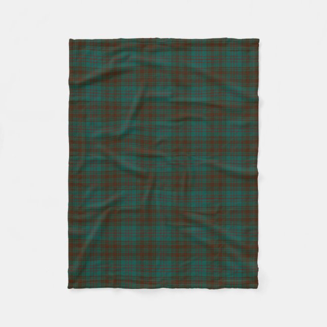 Dublin Landkreis Irish Tartan Fleecedecke (Vorderseite)