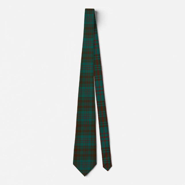 Dublin Landkreis Irish Tartan Krawatte (Vorderseite)