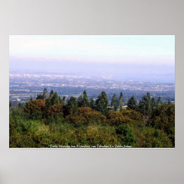 Dublin Mountains, Irland Landschaft Poster