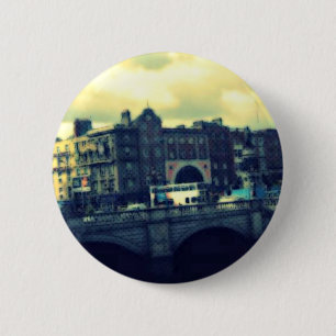 Dublin Pop Art Button