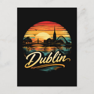 Dublin Postkarte