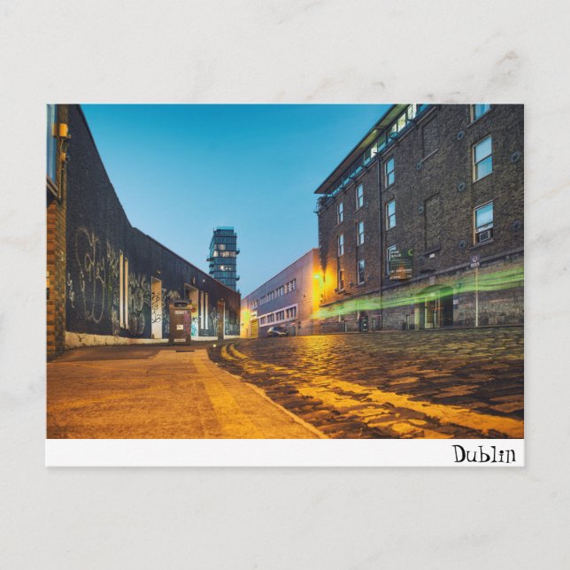 Dublin Postkarte (Vorderseite)