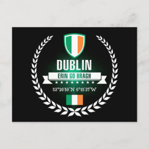 Dublin Postkarte